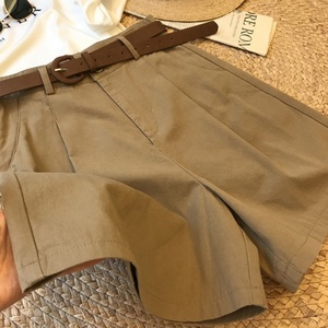 Nueva Llegada, <span class=keywords><strong>Pantalones</strong></span> <span class=keywords><strong>Cortos</strong></span> Casuales de Cintura Alta para <span class=keywords><strong>Mujer</strong></span>, Moda de Verano, Estilo Urbano, Tendencia - Product Image 5