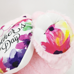 Peluche personalizzato orsacchiotto giocattoli per la festa della mamma con Logo a <span class=keywords><strong>cuore</strong></span> carino <span class=keywords><strong>rosa</strong></span> farcito orsacchiotto bambola mascotte per la festa della mamma - Product Image 6