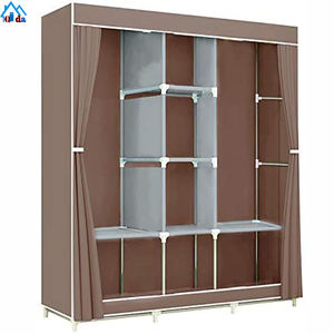 FUjian-<span class=keywords><strong>armario</strong></span> con 3 estantes para colgar ropa, <span class=keywords><strong>armario</strong></span> para dormitorio, Reino Unido - Product Image 5