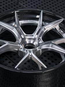 17/18/19 इंच कार्बन लिपटे रिया मिश्र धातु पहियों 5x112 5x114.3 5x120 5x108 के लिए 5x5x5x - Product Image 4