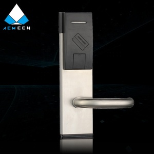 KHÁCH SẠN Bằng Gỗ Tay Nắm Cửa Khóa Điện Tử Cảm Biến Rfid Thẻ Khách Sạn Khóa Cửa - Product Image 2