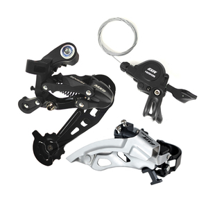 Juego de Cambios Sensah Mx9 <span class=keywords><strong>3X9</strong></span> de 27 Velocidades para Bicicleta de Carretera, Palanca de Cambios Derecha/Izquierda y <span class=keywords><strong>Desviador</strong></span> Trasero - Product Image 1