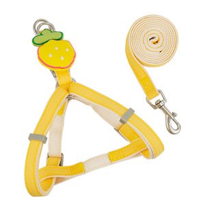 Cute Puppy <strong>Harness</strong> Vest Comfortable Dog <strong>Cat</strong> <strong>Harness</strong> Leash Pet <strong>Harness</strong> Set - Product Image 2