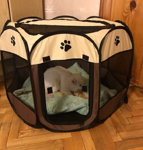 Accesorios Para perros, cercado eléctrico portátil Para animales, tienda Plegable Para Mascotas - Product Image 1