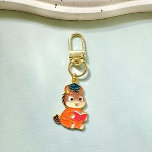 Porte-<span class=keywords><strong>clés</strong></span> AM Année du Cheval Saison <span class=keywords><strong>de</strong></span> <span class=keywords><strong>la</strong></span> Graduation Succès Académique, Cadeau Étudiant, Bijou Souvenir Vente en Gros - Product Image 5