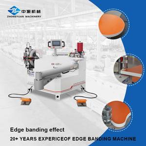Máquina automática para recortar cantos curvos de MDF y PVC para puertas de <span class=keywords><strong>muebles</strong></span>, encoladora automática de cantos para madera contrachapada - Product Image 1