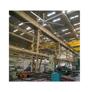 AirTS Factory Warehouse Dairy Farm HVLS Ceiling Fan Big Fans Industrial Fan Ventilation For Cow Sheep Workshop Warehouse Hotel