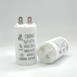 Condensateur de moteur AC en film de polypropylène Hongye <span class=keywords><strong>CBB60</strong></span> 450V <span class=keywords><strong>1</strong></span>.5UF Haute efficacité Certifié CQC CE -40C-105C pour démarreur de moteur - Product Image 3