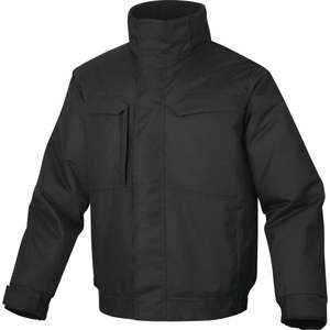 DELTA PLUS - NORT3NOGT Veste noire matelassée chaude en polyester oxford enduit de polyuréthane-VESTES DE TRAVAIL EAN 3295249264635 - Product Image 1