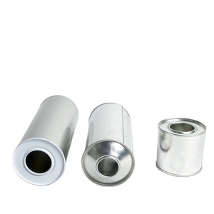 Personalizzabile 0.5L-1L a testa stretta in metallo lattine di latta vuota può utilizzato per olio motore candele vernice stucco olio di palma gel combustibile - Product Image 4