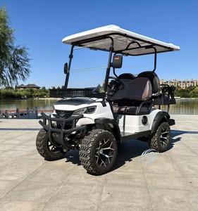 Voiturette de golf électrique tout-terrain 6 places édition camouflage tactique pour excursions en zone scénique de station balnéaire et réceptions VIP - Product Image 4