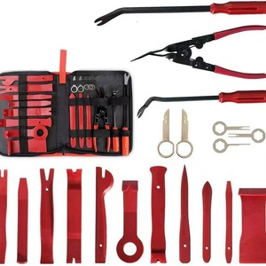25PC Auto TRIM & Clip Loại bỏ Pry công cụ Kit Set với túi lưu trữ cho bảng điều khiển cửa xe, âm thanh, bảng điều khiển, cửa sổ, đúc - Product Image 2