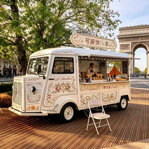 Remorque alimentaire compacte de 5 m avec châssis ALKO et prise UK 32A Blue Commando, unité mobile homologuée pour la circulation routière pour les marchés européens - Product Image 1