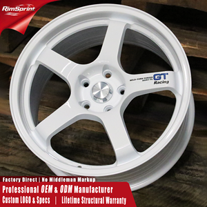 Jantes en alliage ADVAN GT Flow Formed en stock, 15-18 pouces, 5x120 5x112 5x114.3 pour Maxima Acura TSX BMW M 2 3 4 <span class=keywords><strong>Audi</strong></span> A6 A7 S4 RS5 - Product Image 1