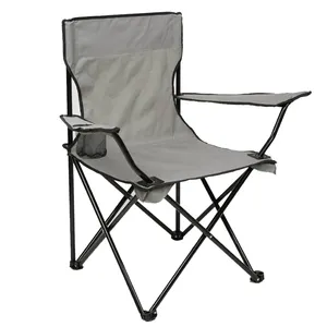 Portable Foldable Lightweight Cheap Camping Beach Fishing Folding Chair Outdoor With Cup Holder And Carrying Bag