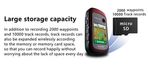 Gar min-GPS y BEIDOU de mano, medición de posicionamiento, seguimiento de carga, mapa, área de medición, <span class=keywords><strong>eTrex</strong></span> 309X - Product Image 5