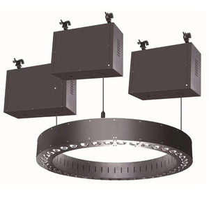 Kinetic Beam Ring DMX Winch Stage Kinetic <strong>Led</strong> Lifting Beam <strong>Led</strong> Circle Ring Light for Nightclub Party Disco - Product Image 1