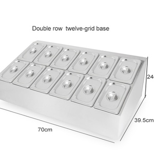 Assiette à dîner en acier inoxydable de haute qualité, plat GN, équipement de restauration durable pour hôtel, buffet, vaisselle très vendue pour - Product Image 5