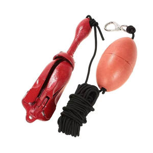 <span class=keywords><strong>Ancre</strong></span> <span class=keywords><strong>Marine</strong></span> repliable rouge, accessoire de canot de 1.5 kg pour bateau de Kayak - Product Image 3