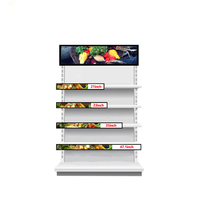 Écran d'affichage numérique LCD intelligent en forme de barre allongée pour étagère, avec Wi-Fi Android, pour publicité de prix sur les rayons de magasin