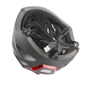 Casque respirant d'été pour vélo électrique et trottinette électrique, casque de sécurité pour adultes avec lumières LED avant et arrière - Product Image 6