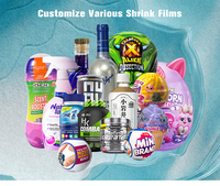 Film rétractable transparent en PVC souple de qualité alimentaire pour emballage cosmétique et sacs d'emballage