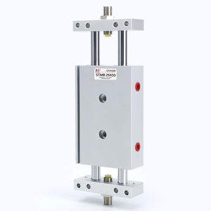 Dreiachsiger dreiachsiger pneumatischer Fein zylinder TCL TCM-12 16 20 25 32 40 63-10 30 100 mit Stahl führungs stangen kolben kern komponenten