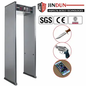 Security Checking Walk Through Arch Metal Detector Full Body Scanner Door Frame Walk Through Security Door