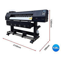 Impresora Eco solvente de alta calidad, impresora de 1,3 m/1,6 M/1,9 m XP600/i3200, cabezal de impresión, plotter de vinilo, banner, lienzo, impresora eco solvente