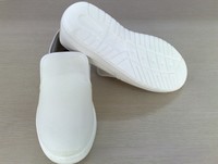Sepatu Keselamatan KAWAZAKI Nyaman Anti-Statik Tahan ESD Sol PU Dapat Dicuci Untuk Penggunaan Industri & Ruang Bersih Unisex