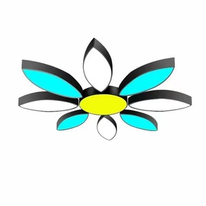 Đèn treo Đèn trần LED Đèn chùm treo hiện đại màu đen và đèn treo cho văn phòng, nhà để xe, cửa hàng - Product Image 4