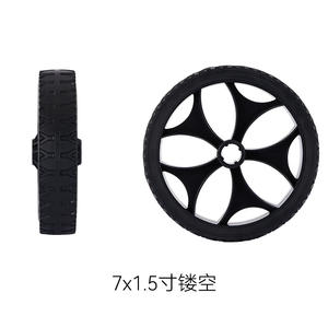 ล้อแคมป์ปิ้ง 001 ขนาด 7x4 นิ้ว ยางโฟม PU สำหรับอัพเกรดรถบ้าน - Product Image 4