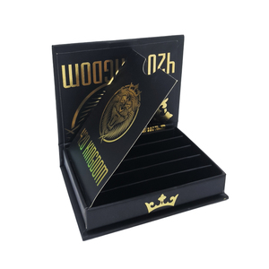 Free design cart packaging cardboard hardcover 5 pack button child resistant cartridge packaging box