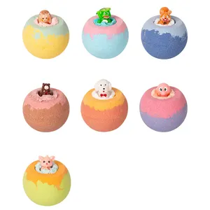 bubble salt bath fizzi bomb children bath bombs nourishing skin essential oil ball