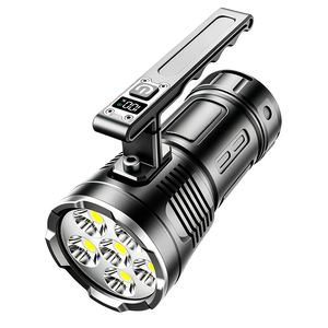 <span class=keywords><strong>Torcia</strong></span> LED Portatile in Alluminio 10000LM con Display Digitale Impermeabile per Campeggio Emergenza Escursionismo - Product Image 6