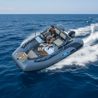 Bateau pneumatique à coque en Hypalon Hedia 10FT 3M en aluminium 3,1m