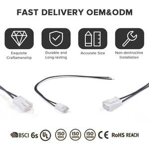 Arnés de Cableado IoT Resistente al Agua con Fundas de Cable Sumergibles con Aislamiento PBT para Dispositivos en Ubicaciones Húmedas de Computadoras y Motocicletas - Product Image 4