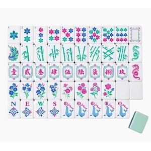 Ensemble de mahjong américain de luxe portable sur mesure, sur le thème de Doraemon, en acrylique, avec 160 tuiles en acrylique - Product Image 4