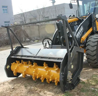 940kg cinese Skid Steer Loader Forest falciatrice trinciatrice con il prezzo
