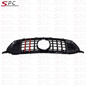 Grille avant en Fiber de carbone Style SPC GT63 B pour <span class=keywords><strong>Mercedes</strong></span> <span class=keywords><strong>Benz</strong></span> <span class=keywords><strong>AMG</strong></span> <span class=keywords><strong>GT63S</strong></span> Grille de pare-chocs avant en Fiber de carbone pour <span class=keywords><strong>AMG</strong></span> GT63 2019-2023 - Product Image 2