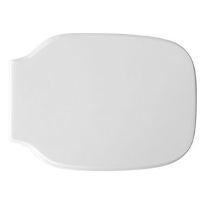 Asiento de inodoro para Flaminia, forma de cuenco Pebble, 10 unidades, color blanco, 50,5 cm de largo, 37,5 cm de ancho - Product Image 1