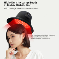 Modisches Design Haarfollikel-Stimulator Haarwuchs-Helm Rote LED-Licht-Kappe für Haarwachstum für Männer Frauen mit Ausdünnendem Haar