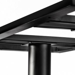 WEKIS Best Selling Antique Cast Iron <b>Table</b> Base for Sale Sturdy <b>Square</b> Rectangle Black <b>Table</b> Base for Large Size <b>Table</b> - Product Image 6