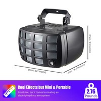 Lumière de scène à LED 30W avec télécommande, lampe laser verte, laser pour discothèque, DJ, spectacle, KTV, lumière laser