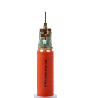 Cable Flexible de Cobre con Aislamiento Mineral Resistente al Fuego BTTRZ 0.6/1kV 4x50+1x25mm2 para Alimentadores de Emergencia Industriales