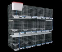 Blanc et Gris Colombe Cage Bon Marché Cage À Vendre (Fabriqué En Chine, Bonne Qualité)