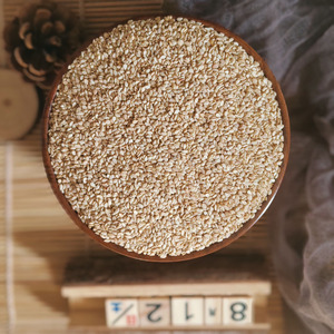 Semillas de Sésamo Blancas Naturales Crudas, Sésamo Descascarillado Limpio, Materia Prima de Grado Alimenticio para Hornear, Salsas y <span class=keywords><strong>Bebidas</strong></span> - Product Image 5