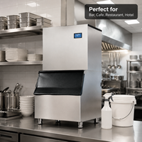 Machine à glaçons commerciale à commande numérique, type split, en acier inoxydable, avec compresseur Copeland 220V pour café et bar