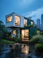 Casa Prefabricada de 2 Pisos, Casa Contenedor Moderna, Modular, Desmontable, Precio de Casa Contenedor, Hotel de Lujo, Villa de 2 o 3 Dormitorios, 20 o 40 Pies