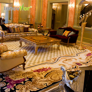 Habitación de diseño de lujo alfombra de seda 100% de Nueva <span class=keywords><strong>Zelanda</strong></span> lana alfombras alfombra - Product Image 2